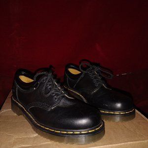 UK size 8- US size 9, Black Doc Martins